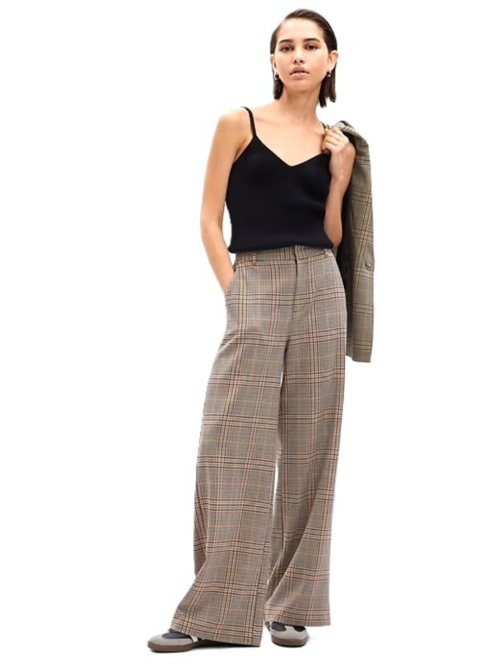 GAP High Rise Wide-Leg Trousers. Plus Size 18 Petite